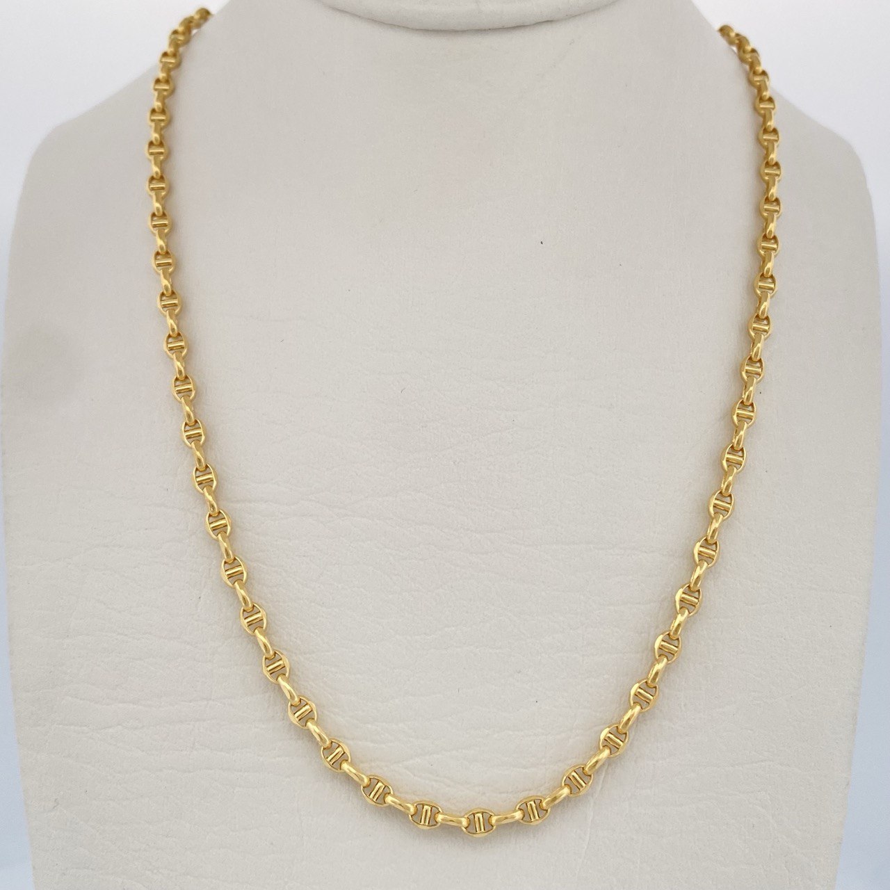 Cadena Tipo Escalera 6.2gr / 60.3cm / Oro Amarillo +3 18K $