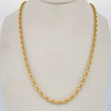Cadena Tipo Escalera 6.2gr / 60.3cm / Oro Amarillo +3 18K $