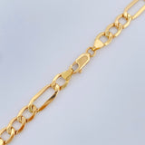 Cadena Figaro 14.95gr / 60cm / Oro Amarillo +1 18K $