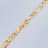 Cadena Figaro 11.1gr / 60cm / Oro Amarillo +1 18K $