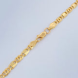 Cadena Garibaldi Plana 30gr / 62.3cm / Oro Amarillo +3 18K $