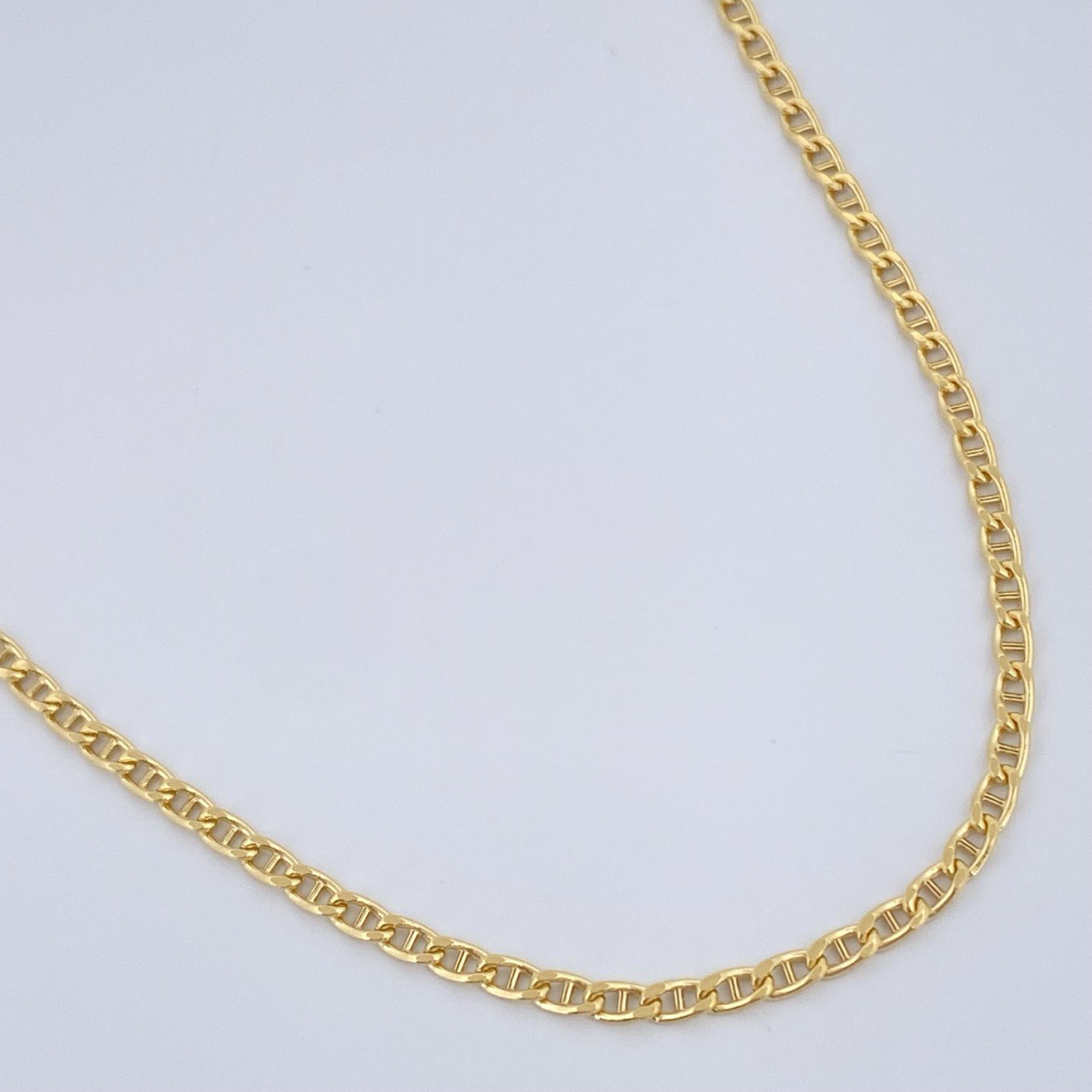 Cadena Escalera 2.6gr / 63cm / Oro Amarillo +3 18K $