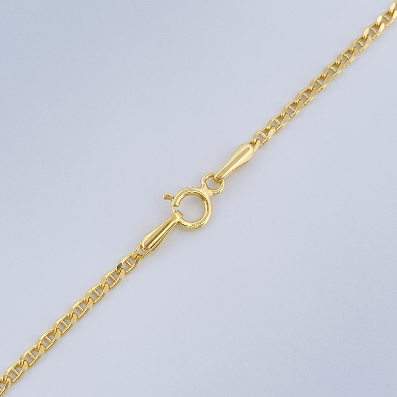 Cadena Escalera 2.5gr / 60cm / Oro Amarillo +3 18K $
