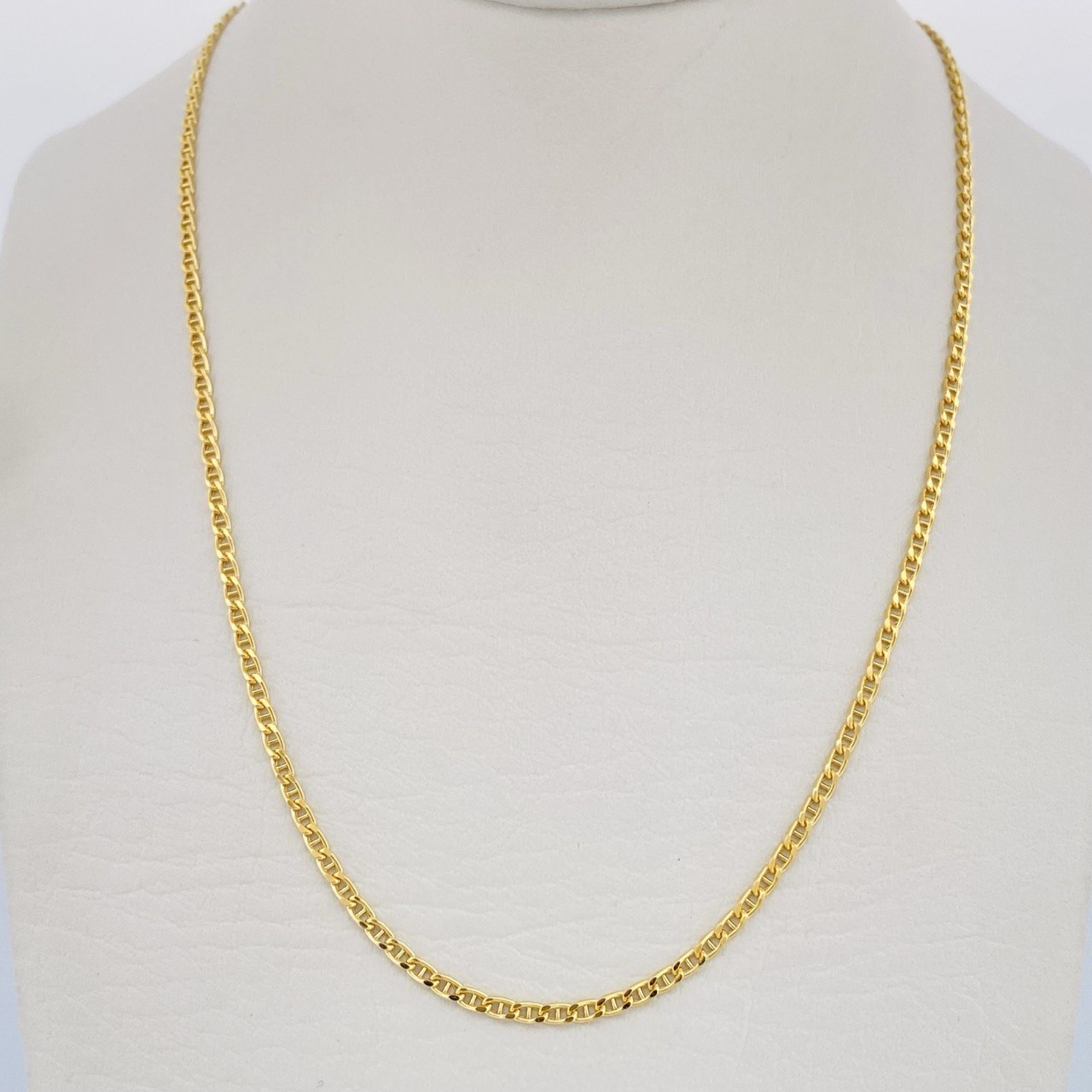Cadena Escalera 2.5gr / 60cm / Oro Amarillo +3 18K $