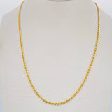 Cadena Escalera 2.5gr / 60cm / Oro Amarillo +3 18K $