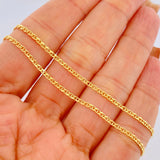 Cadena Escalera 2.5gr / 60cm / Oro Amarillo +3 18K $