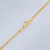 Cadena Escalera 2.05gr / 45.5cm / Oro Amarillo +3 18K $