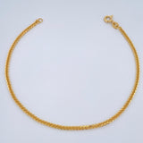 Pulso Franco 2.25gr / 19cm / Oro Amarillo +3 18K $