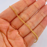 Pulso Franco 2.25gr / 19cm / Oro Amarillo +3 18K $