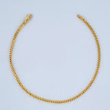 Pulso Franco 1.95gr / 19.3cm / Oro Amarillo +3 18K $