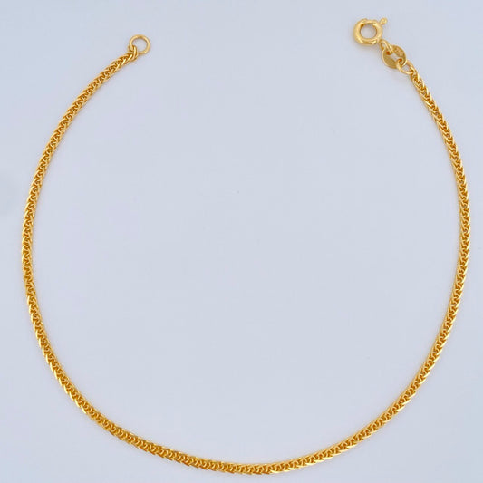 Pulso Franco 1.6gr / 19cm / Oro Amarillo +3 18K $