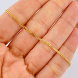 Pulso Franco 1.6gr / 19cm / Oro Amarillo +3 18K $
