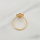 Anillo Amapola 1.55 g / T7 1/4 Oro Amarillo 18K