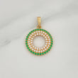 Dije Circulo 2.15 g / 2.5 cm Oro Amarillo 18K