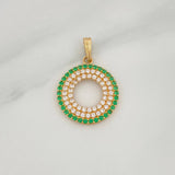 Dije Circulo 2.15 g / 2.5 cm Oro Amarillo 18K