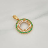 Dije Circulo 2.15 g / 2.5 cm Oro Amarillo 18K