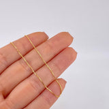 Cadena Veneciana 1.75 g / 45 cm / 0.8 mm Oro Amarillo 18K