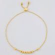 Pulso Modulable Aro Seguido Linea Septima 1.95 g / 22 cm - 4 cm / 1.2 mm Oro Amarillo 18K