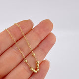 Pulso Modulable Aro Seguido Linea Septima 1.95 g / 22 cm - 4 cm / 1.2 mm Oro Amarillo 18K