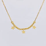 Cadena Aro Seguido Cinturón De Orión 2.3 g / 44 cm / 1.05 mm Oro Amarillo 18K
