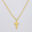 Cadena Aro Seguido Cruz 2.75 g / 49.5 cm / 1.2 mm Oro Amarillo 18K
