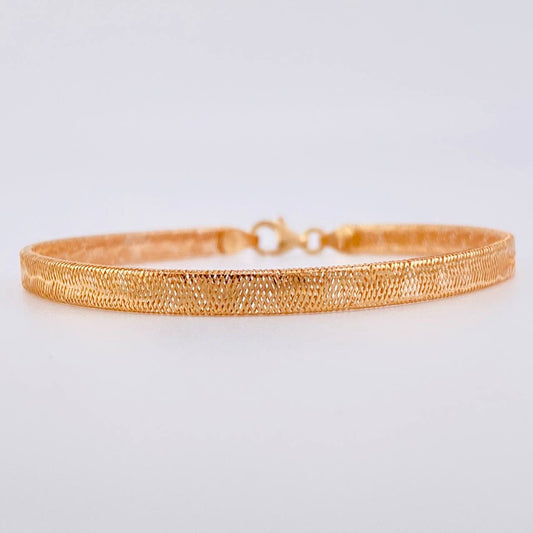 Pulso Flex 2.1 g / 18.6 cm / 4.2 mm Oro Rosa 18K