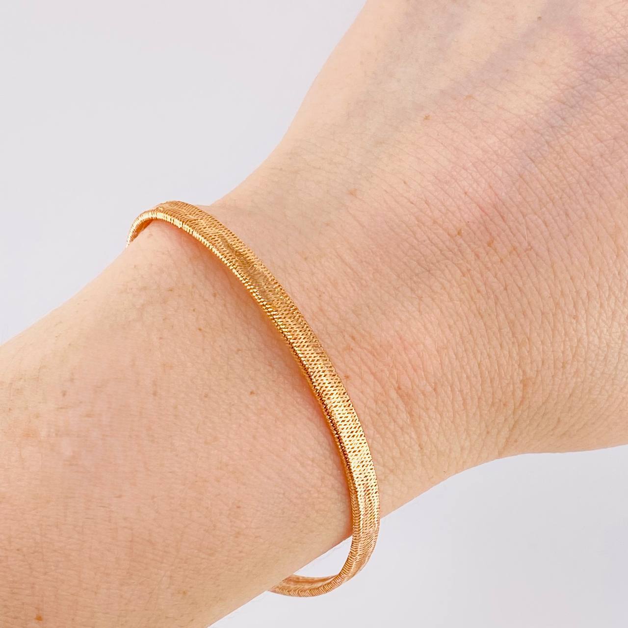 Pulso Flex 2.15 g / 19.6 cm / 4.2 mm Oro Rosa 18K