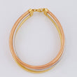 Pulso Triple Flex 5.85 g / 20.5 cm / 9.1 mm Tres Oros 18K