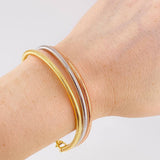 Pulso Triple Flex 5.85 g / 19.5 cm / 9.2 mm Tres Oros 18K