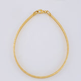 Pulso Flex 2 g / 19.2 cm / 4 mm Oro Amarillo 18K