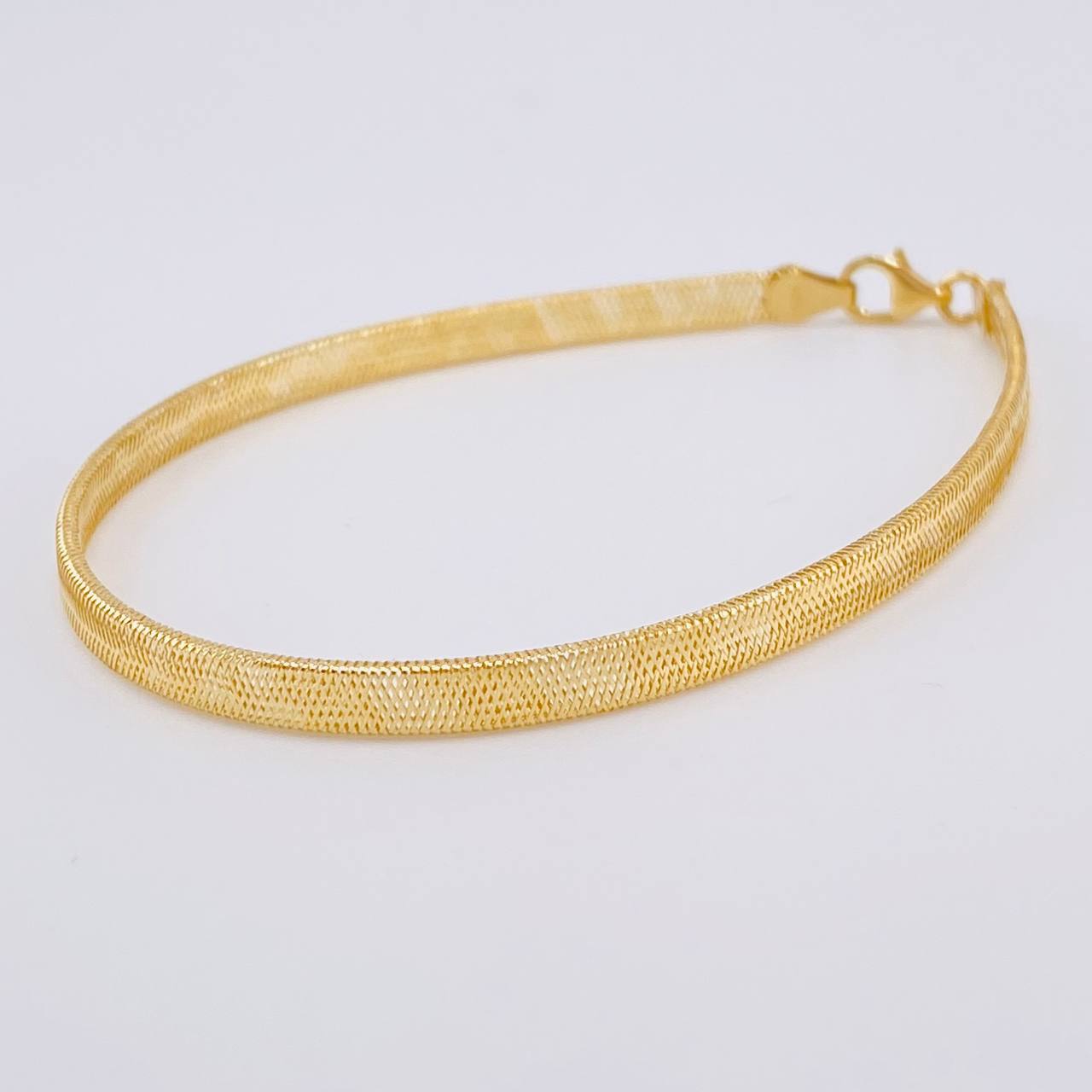 Pulso Flex 2 g / 19.2 cm / 4 mm Oro Amarillo 18K