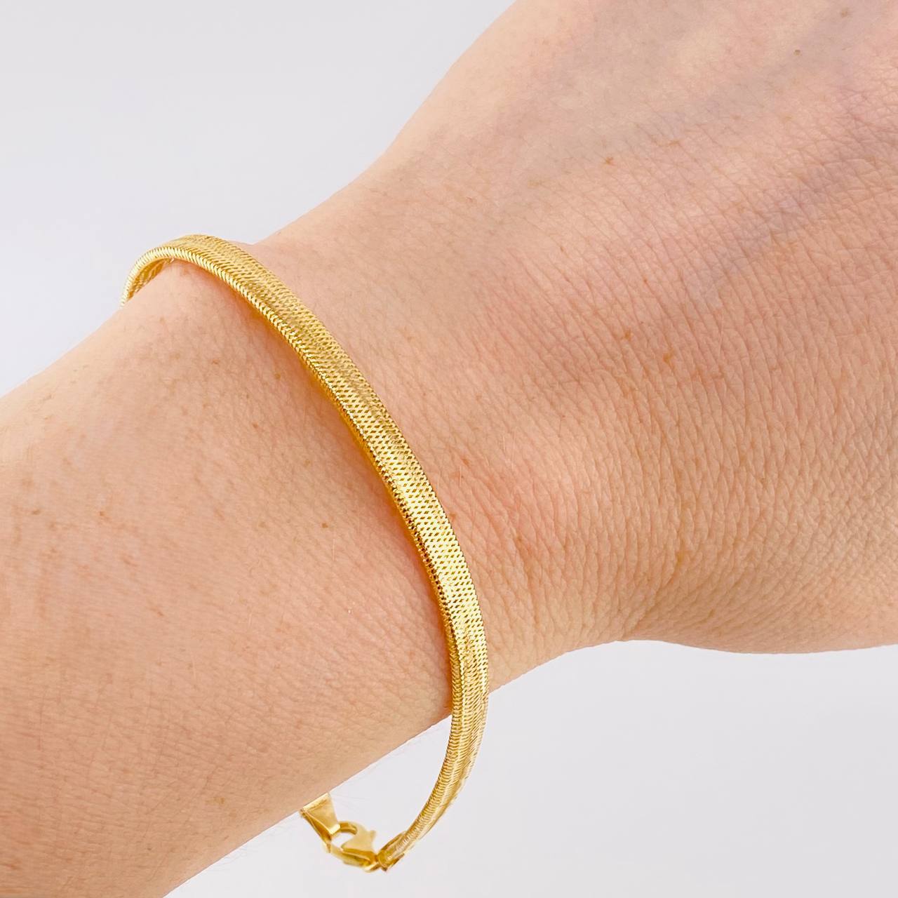 Pulso Flex 2.1 g / 19.3 cm / 4.1 mm Oro Amarillo 18K