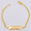 Pulso Cubano Octagonal Curva 2.15gr / 13cm-14.5cm / 2.3mm Oro Amarillo 18K