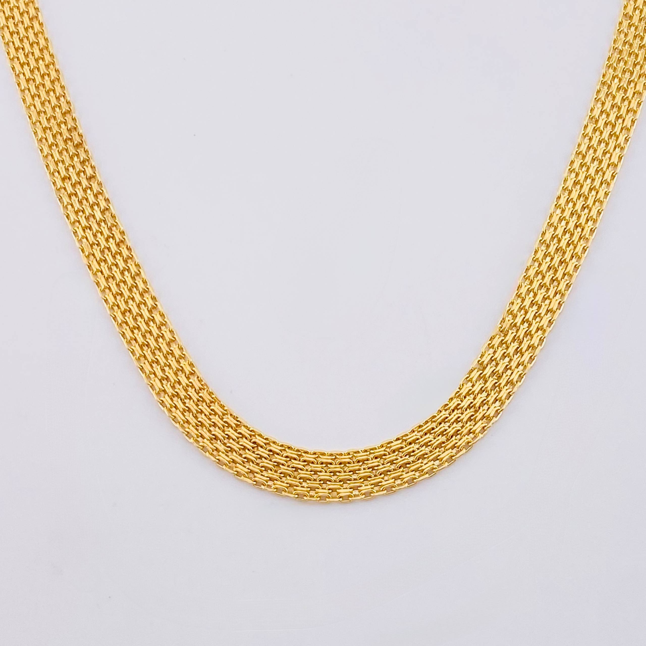 Cadena China 12 gr / 60cm / 5.85mm Oro Amarillo +1 18K *