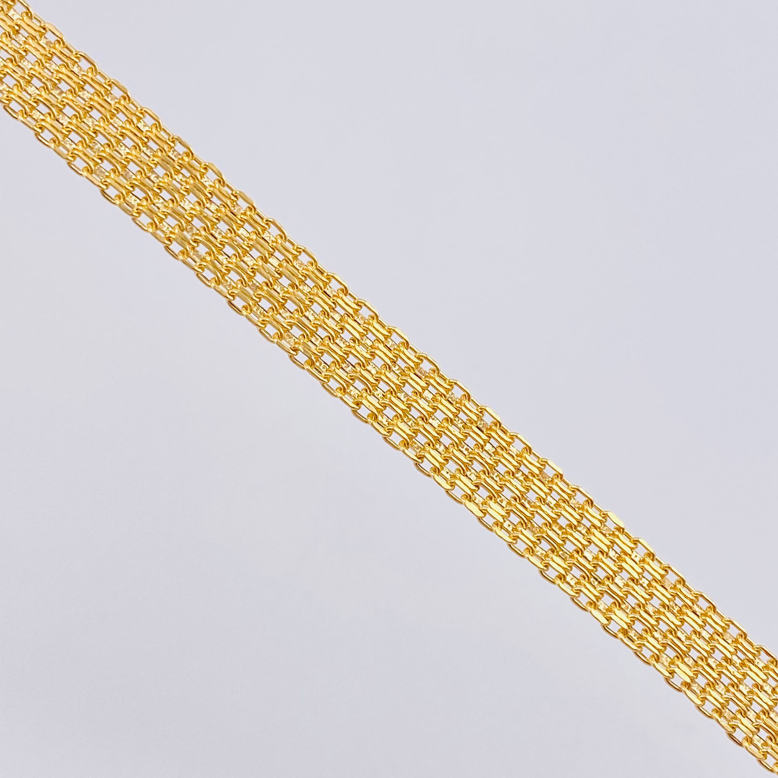 Cadena China 12 gr / 60cm / 5.85mm Oro Amarillo +1 18K *