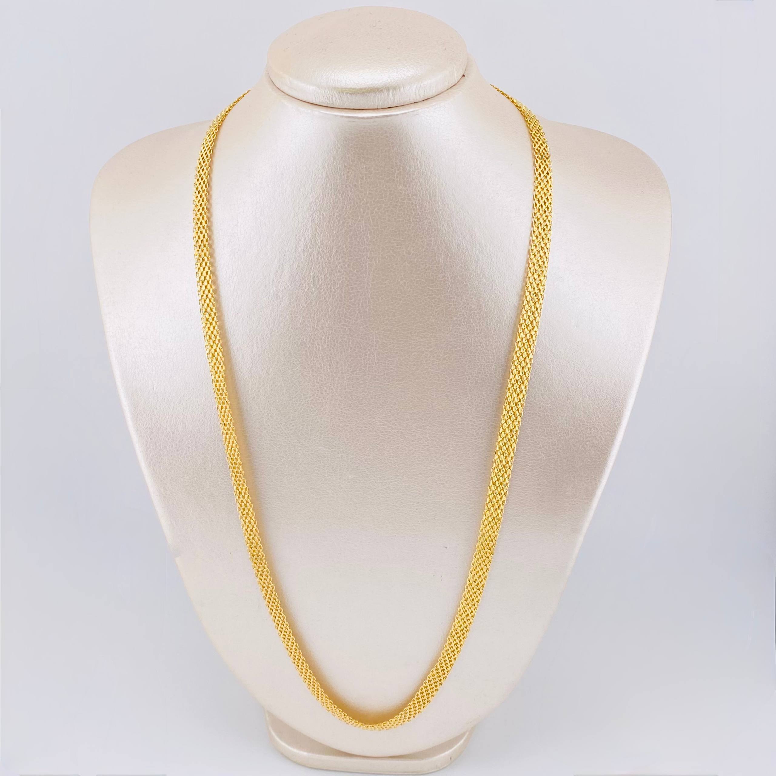 Cadena China 12 gr / 60cm / 5.85mm Oro Amarillo +1 18K *