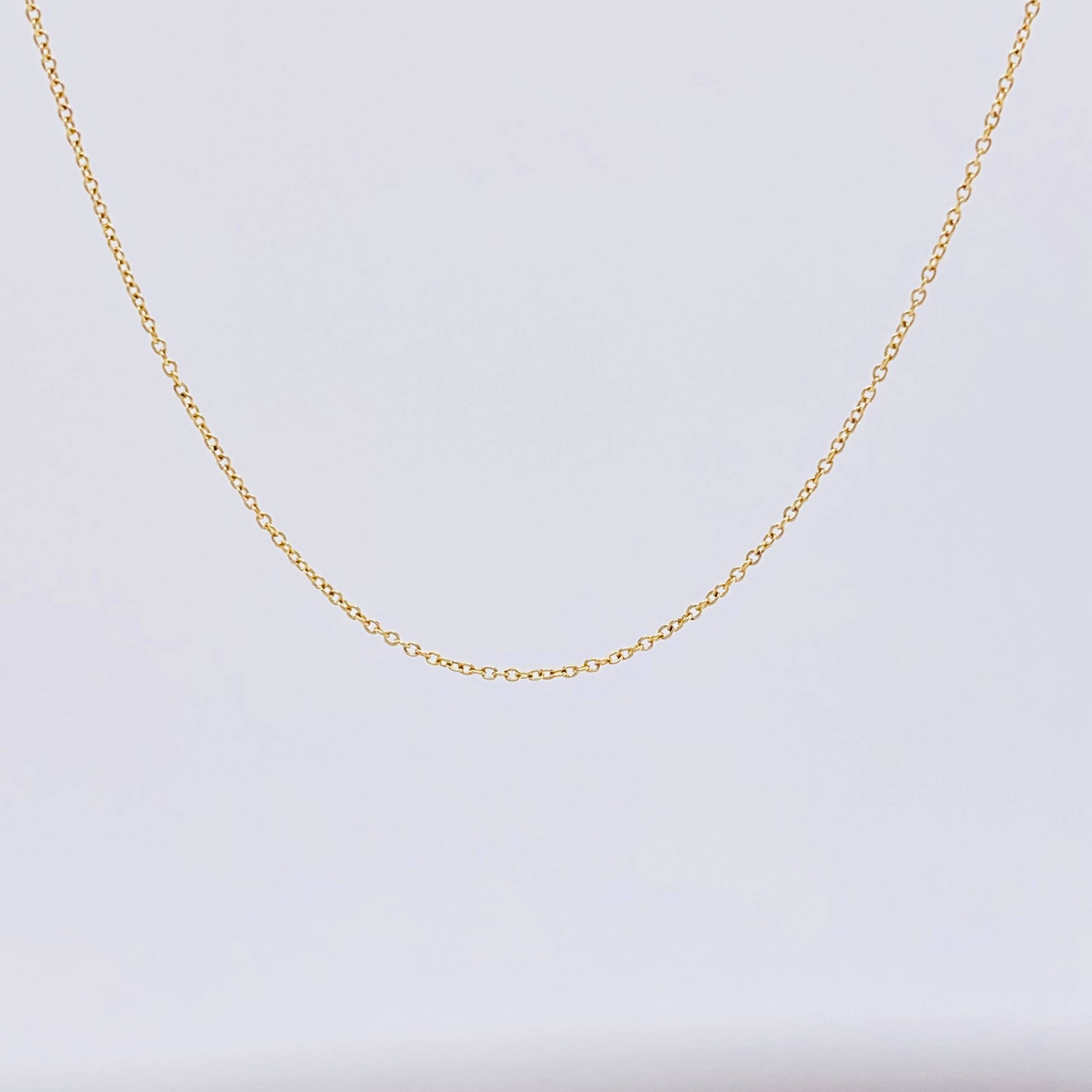 Cadena Aro Seguido 1.3gr / 45cm / 1mm Oro Amarillo 18K
