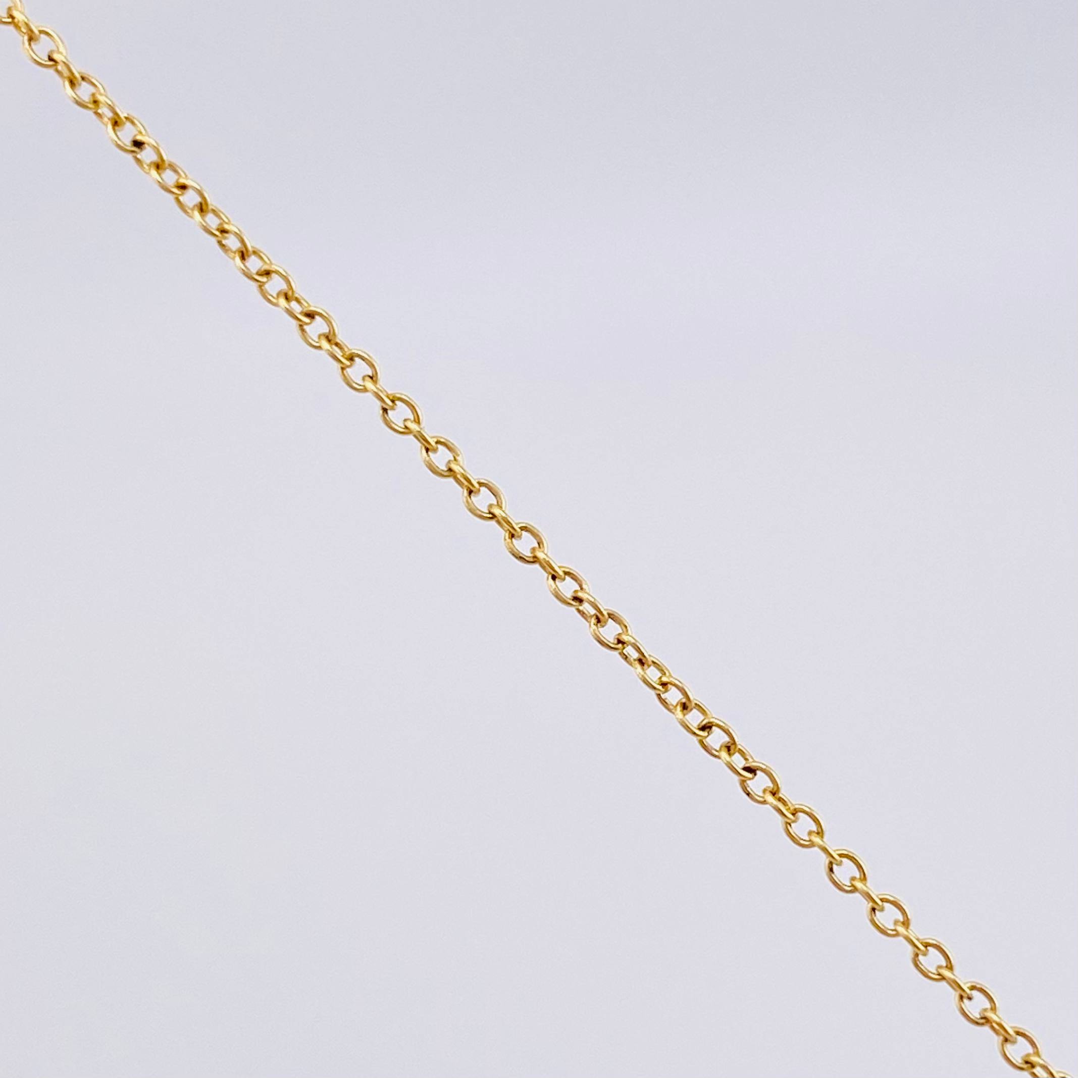 Cadena Aro Seguido 1.3gr / 45cm / 1mm Oro Amarillo 18K