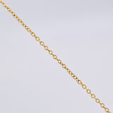 Cadena Aro Seguido 1.3gr / 45cm / 1mm Oro Amarillo 18K