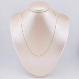 Cadena Aro Seguido 1.3gr / 45cm / 1mm Oro Amarillo 18K