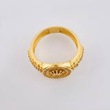 Anillo Correa Corona 6gr / T9 / Oro Amarillo 18K