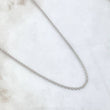 Cadena China 3.9gr / 45cm / 1.8mm Oro Blanco +0 18K