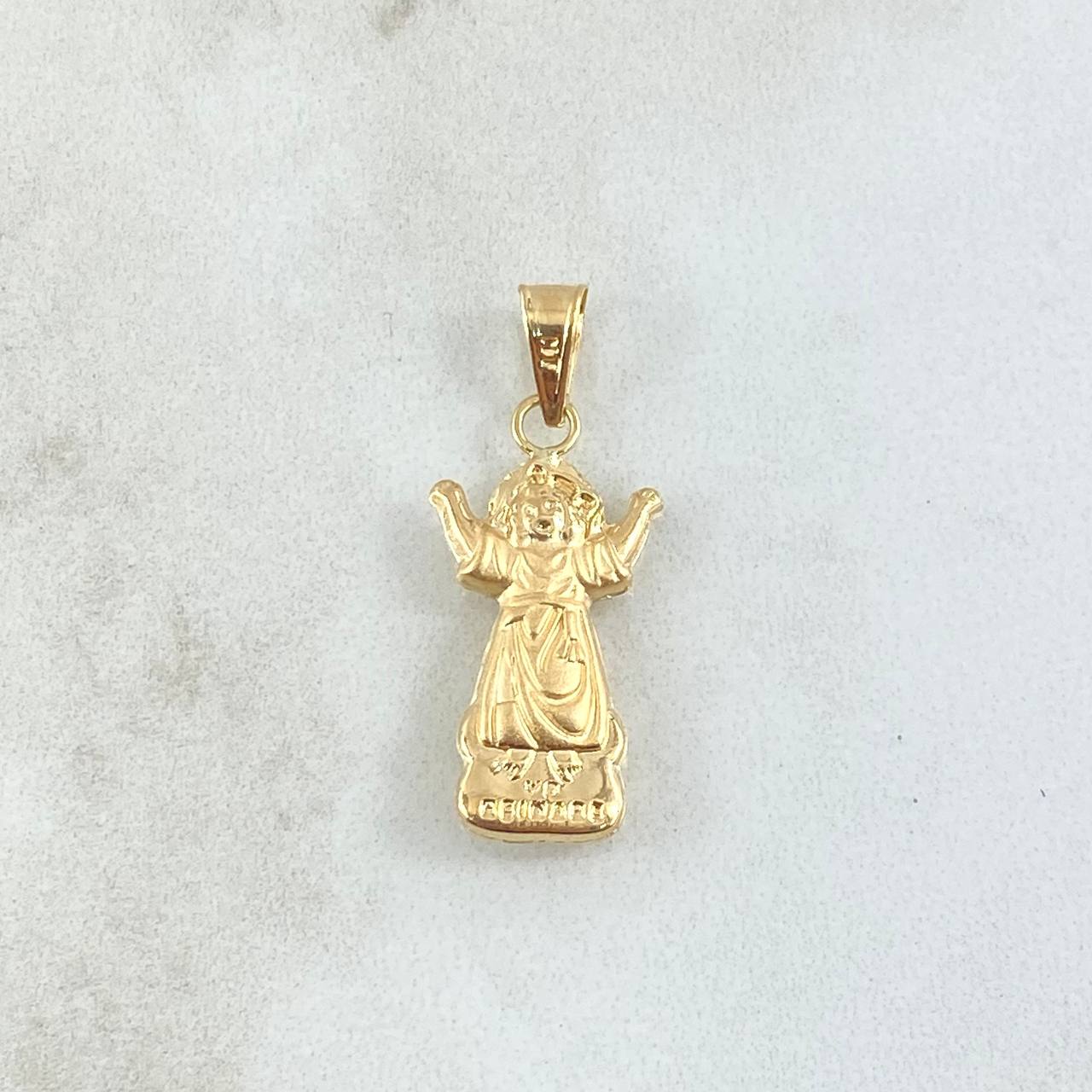 Dije Divino Niño  1.05gr / 2.7cm / Oro Amarillo 18K ©