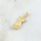 Dije Divino Niño  1.05gr / 2.7cm / Oro Amarillo 18K ©