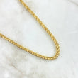 Cadena Franco 9gr / 60cm / 2.4mm Oro Amarillo +4 18K *