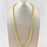 Cadena Franco 9gr / 60cm / 2.4mm Oro Amarillo +4 18K *