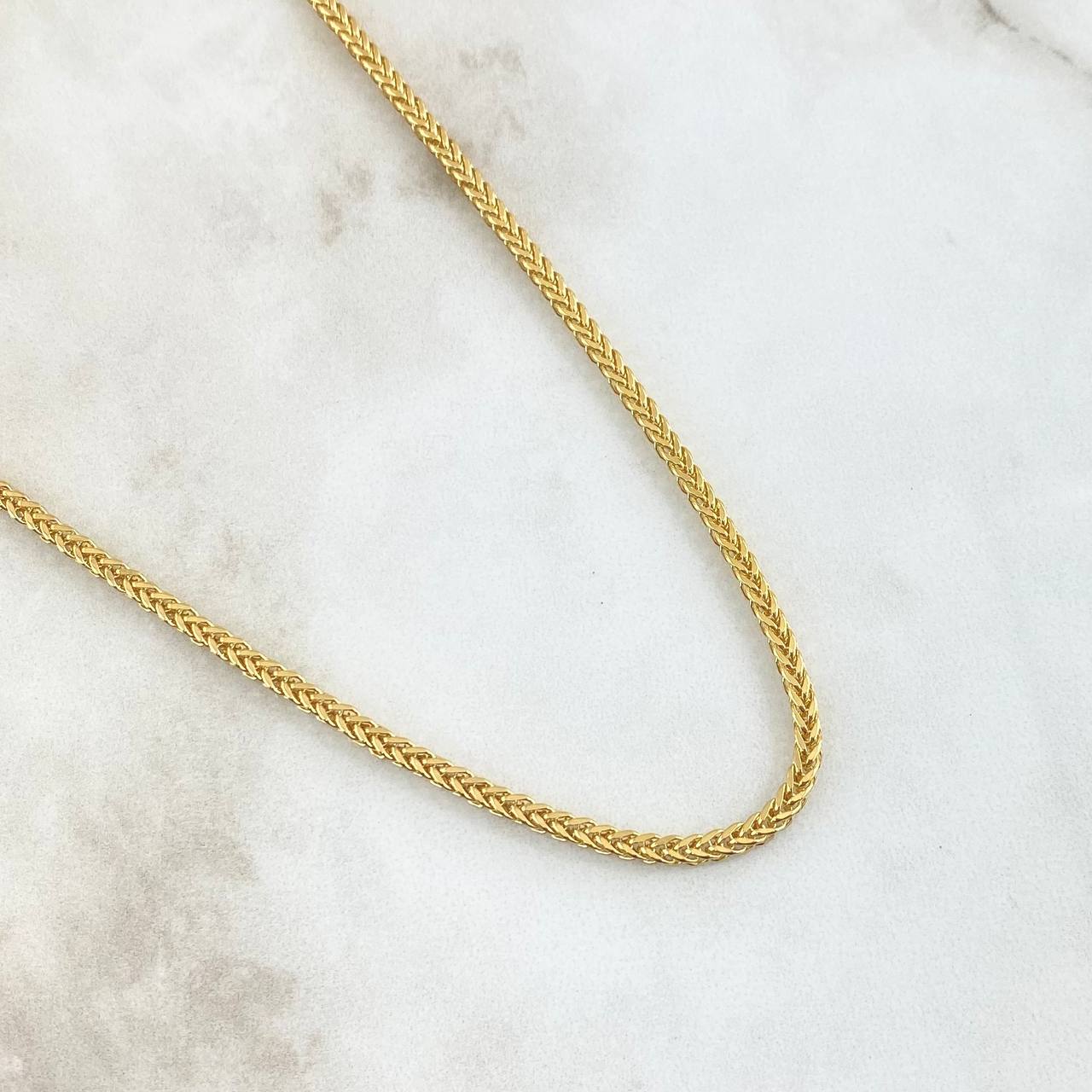 Cadena Franco 13.65gr / 60cm / 3mm Oro Amarillo +3 18K ©