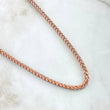 Cadena Franco 17.7gr / 60cm / 3.5mm Dos Oros Blanco Rosa +4 18K