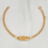 Pulso Bebé Placa Nube Angel 2.45 g / 16 cm / 3 mm Oro Amarillo 18K