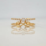 Anillo Infinito Churumbela 1.8 g / T7 1/4 Oro Amarillo 18K